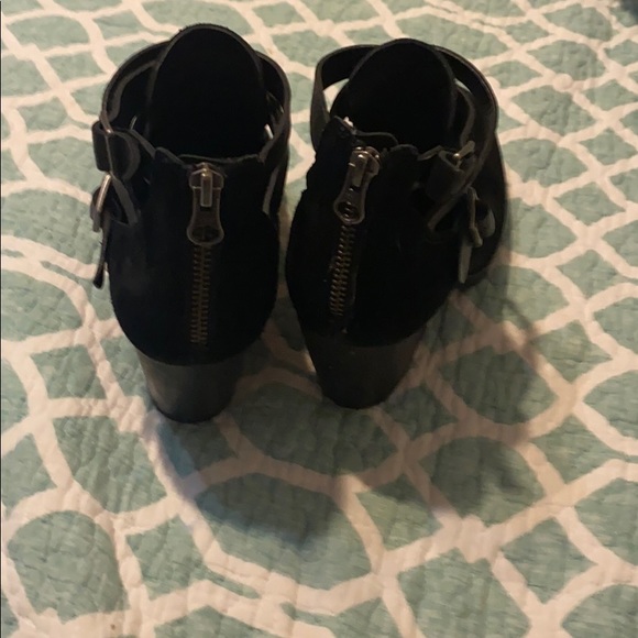 Kork-Ease black suede booties 7 1/2 - Picture 4 of 7